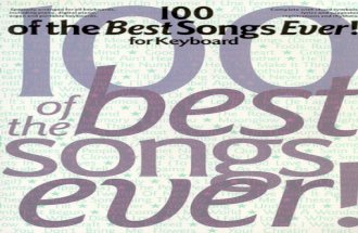 Songbook - 100 of the Best Songs Ever! for Keyboard
