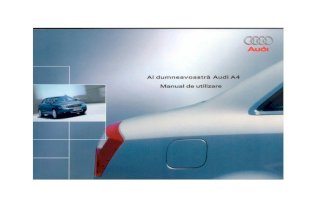 70898611 Manual de Utilizare Audi a4 b6