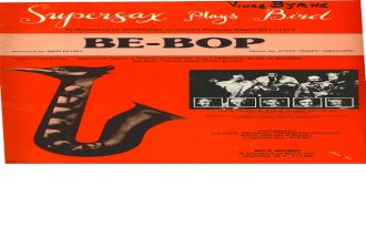 Be Bop Dizzy Gillespie Supersax