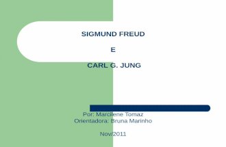Sigmund Freud e Carl Jung Slides