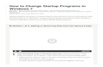 4 Ways to Change Startup Programs in Windows 7 - WikiHow