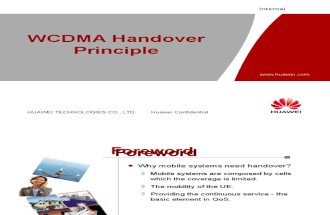 08 Principles of Handover in WCDMA