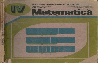 Cls 4 Manual Matematica 1991(Cut)