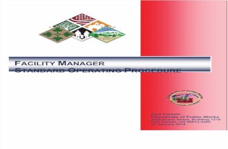 Facility Manager SOP