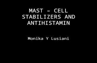 Mast Cell Stabilizer Dan Antihistamin