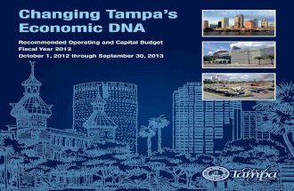 FY13 Tampa BudgetBook