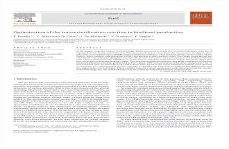 Fuel Volume 89 Issue 1 2010 [Doi 10.1016_j.fuel.2009.01.025] F. Ferella; G. Mazziotti Di Celso; I. de Michelis; V. Stanisci; -- Optimization of the Transesterification Reaction in
