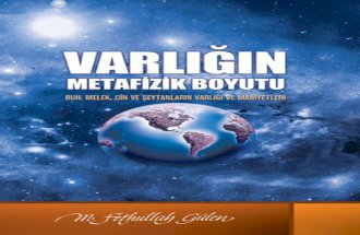 Varligin Metafizik Boyutu - M. Fethullah Gulen