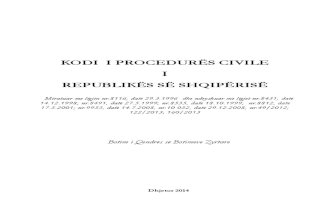 Kodi i Procedures Civile 2014