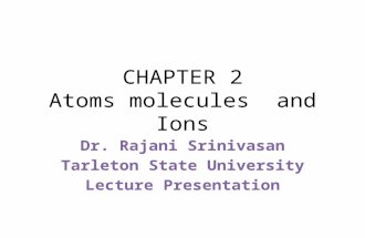 Chem 105-0813Chap 2-Atoms Molecules Ions