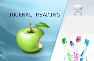 Dentistry Journal Reading