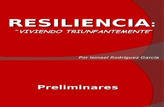 Resiliencia_Viviendo Triunfantemente