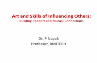 Art & Skills of Influencing Others(Dr. P Nayak)F