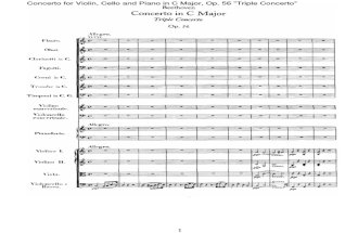 Beethoven Triple Concerto Op. 56