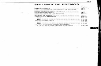 Sistema de Frenos Hilux hasta 1999