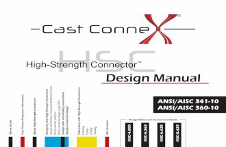 Cast ConneX High-Strength Connector Design Manual