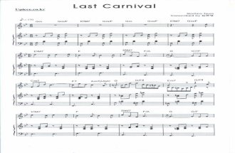Acoustic Cafe - Last Carnival (Piano and Violin Only)