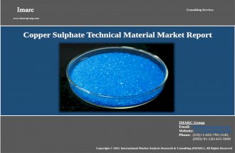 Copper Sulphate Market Report and Forecast 2015-2020