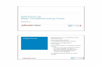 Dell FTOS 04 Basic Troubleshooting Tools
