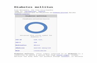 Diabetes Mellitus..