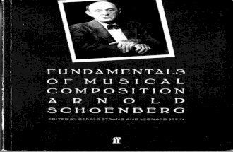 Schoenberg - Fundamentos de Composição Musical