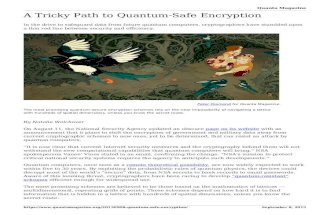 20150908 Quantum Safe Encryption
