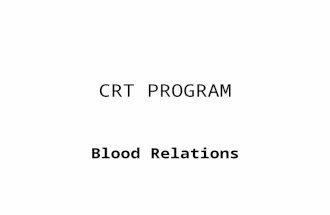 CRT BloodRelations