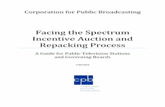 CPB White Paper on Spectrum Auction and Repacking Process