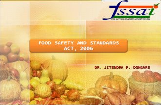 Food Safety and Standards Act,2006