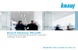 Knauf Cleaneo Akustik Brochure 2014