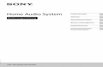 Sony CMT SBT300WB.handbuch