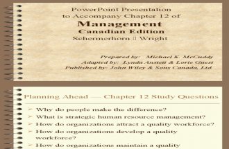 Human Resource Management Ch12