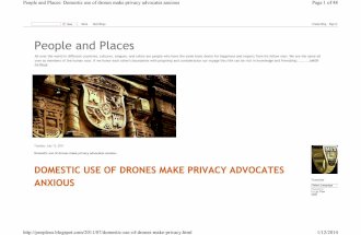 Domestic Use of Drones Make Privacy Advocates Anxious [Landscape]