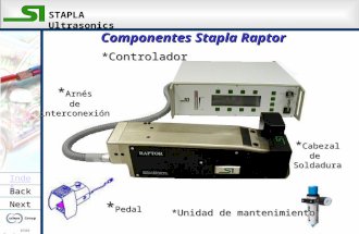 Ultrasonica Manual de Entrenamiento Raptor Op