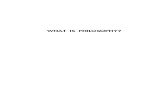 What Is Philosophy_ - Dietrich von Hildebrand.pdf