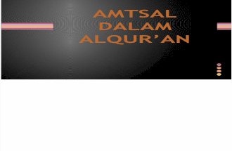 Amtsal Dalam Alqur’An