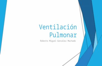 Ventilación Pulmonar