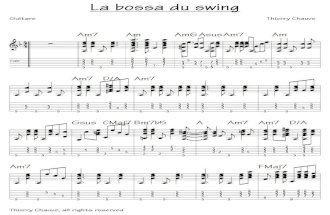 Chauve Thierry Bossa Swing Partie Guitare 16316