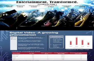 Digital Transformation of Entertainment