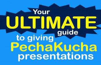 Your ultimate guide to giving pecha kucha presentations