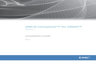 Unisphere for VMAX Installation Guide