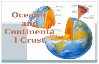 Oceanic and Continental Crust
