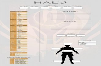 Halo Tabletop Game Character Sheet