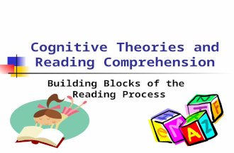 Cognitive Theories and Reading Comprehension Building Blocks of the Reading Process.