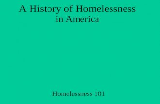A History of Homelessness in America Homelessness 101.