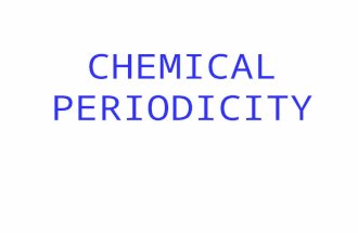 CHEMICAL PERIODICITY. Development of Periodic Table Dmitri Mendeleev, Russian Chemist in the mid-1800’s arranged the 70 known elements into a systematic.