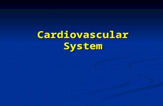 Cardiovascular System. Functional Organization of Cardiovascular system CARDIOVASCULAR SYSTEM HEART (PUMP) VESSELS (DISTRIBUTION SYSTEM) Blood.