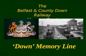 The Belfast & County Down Railway Museum Trust ‘Down’ Memory Line.