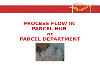 PROCESS FLOW IN PARCEL HUB or PARCEL DEPARTMENT. Process in PH / Parcel Department Senior PSA Or Supervisor / HSA is the in- charge of the PH / Parcel.