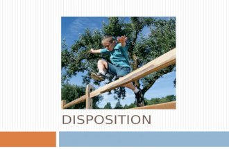 DISPOSITION. Dispositional Hearing  What is it?  Required whenever a petition for dependency or neglect has been sustained.  Purpose:  To determine.